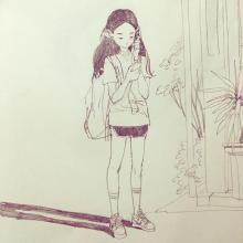 9.我真的爱你，闭上眼睛，以为我可以忘记，但我流下的眼泪并没有欺骗自己。