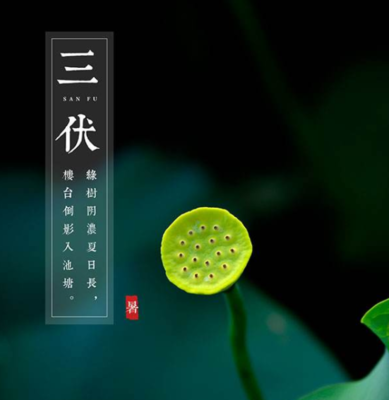 三伏天的祝福