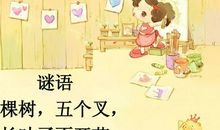 灯谜大全及答案