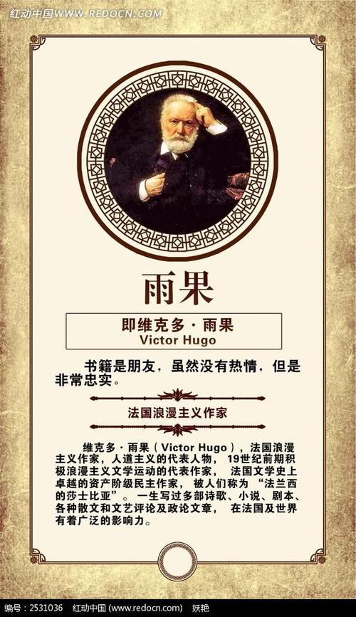 关于雨果阅读的名言