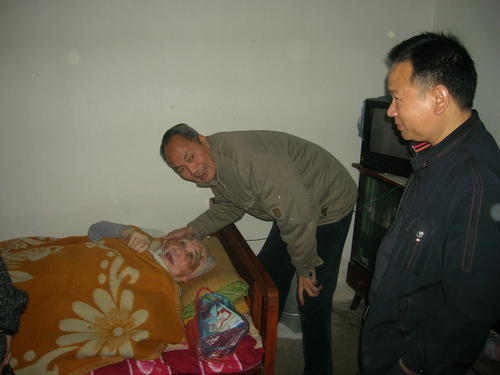老人生病的祝福