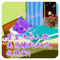 晚安短信创意