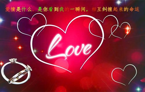 普通的爱短信