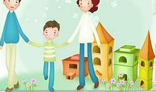 一家三口幸福的句子