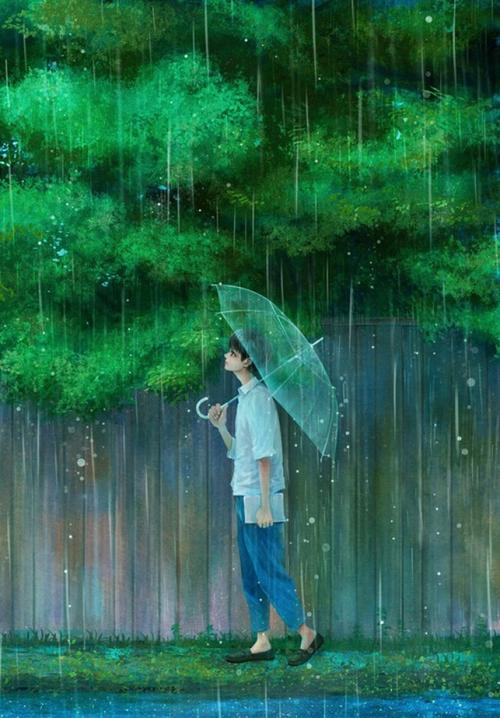 雨天美句