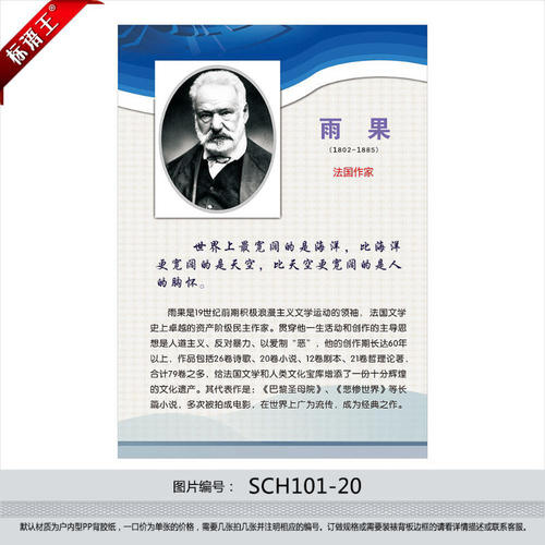关于雨果的名言