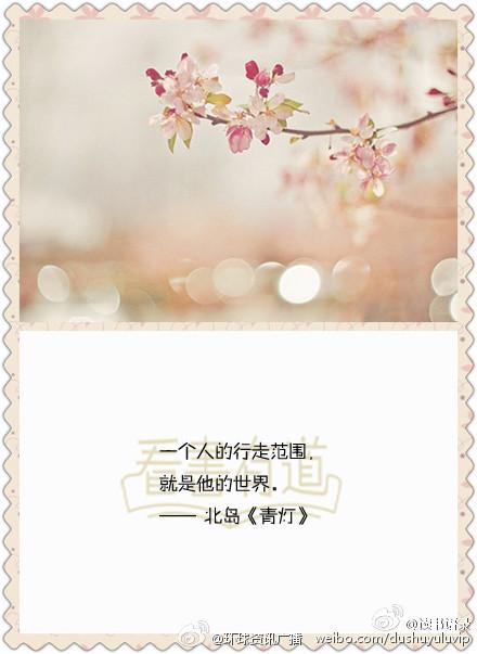 北岛经典语录