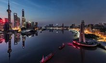 描写城市夜景的段落