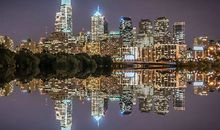 描写城市建筑物的句子