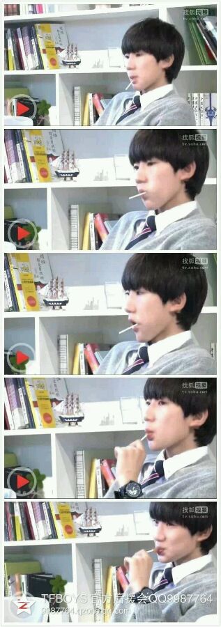 谈论tfboys