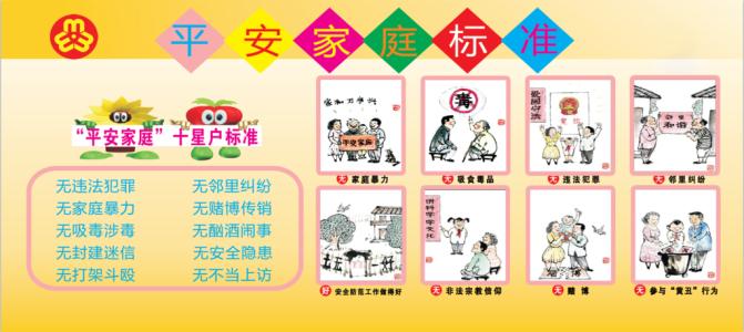 安全家庭座右铭