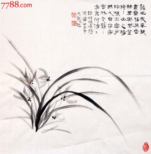 关于兰花的诗