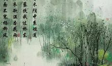 借杨柳抒情的诗句