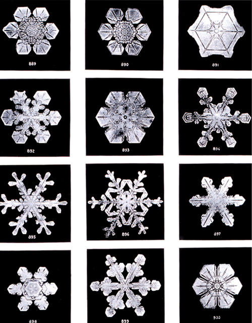 雪花形状说明