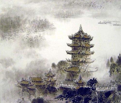 与黄鹤楼有关的诗