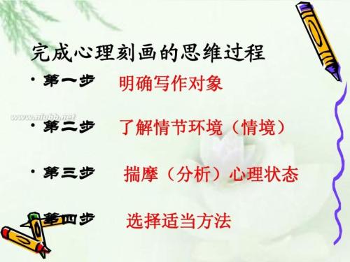 心理活动句子