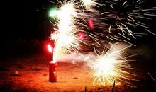 描写放烟花的句子