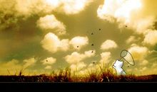 天气晴朗的句子