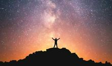 描写看星星的句子