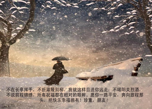 朋友们离开的诗句