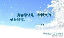 关于宽容的好句子