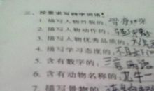 描写动物的词语句子