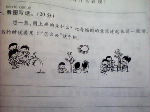 凄凉的环境中的句子