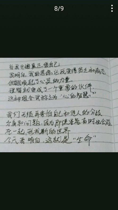 美丽而自豪的句子