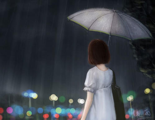 谈论下雨天的心情