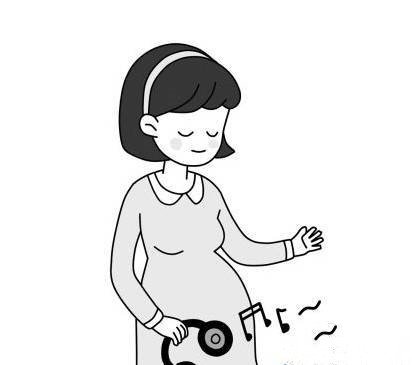 怀孕的妈妈对婴儿说了什么