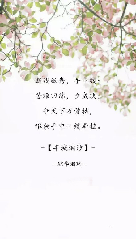 网络优美的短句