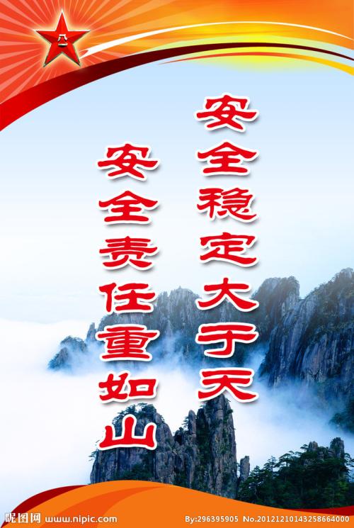 安全职责的口号