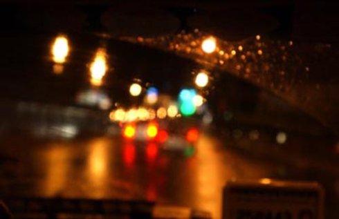 下雨的夜晚
