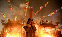 描写除夕夜晚的句子