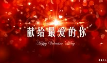 情人节表白的话大全