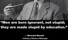 罗素名言英文版