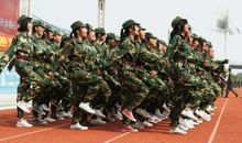 军训励志的句子