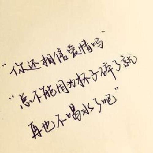 最美的爱情句子