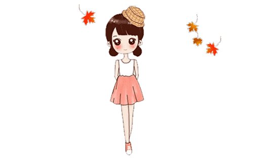 小女孩的句子