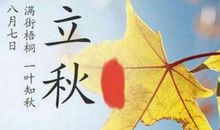 立秋发红包的句子