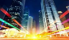 有关城市夜景的句子