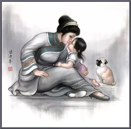 描写还母的诗