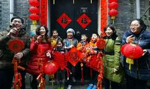 迎接春节的句子