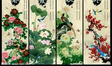 描写春夏秋冬风的句子