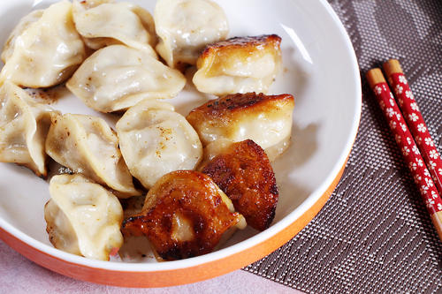 描述饺子的比喻