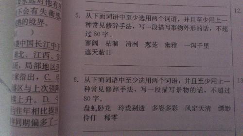 句子中的曲折