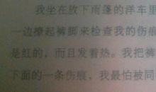 城南旧事中的好句