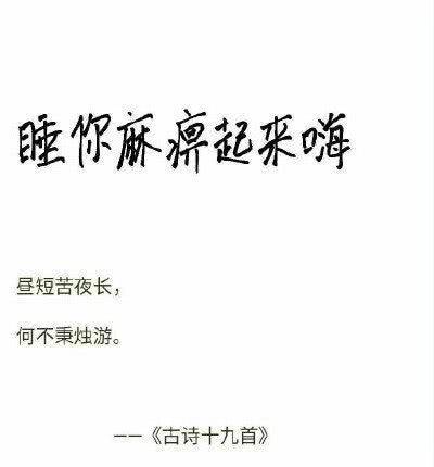 美丽的古代句子