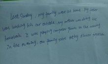 家人的英语句子