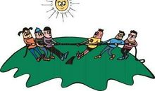 有关拔河比赛的好句